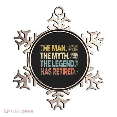 Man Myth Legend Has Retired Retirement Dad Grandpa Ornament