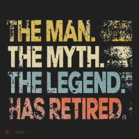 Man Myth Legend Has Retired Retirement Dad Grandpa Hat thumb 2