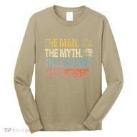 Man Myth Legend Has Retired Retirement Dad Grandpa Long Sleeve Shirt thumb 0
