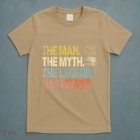 Man Myth Legend Has Retired Retirement Dad Grandpa T-Shirt thumb 5
