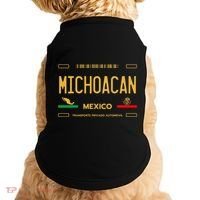 Michoacan Mexico License Plate Aesthetic Michoacan Doggie Tank thumb 0