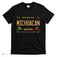 Michoacan Mexico License Plate Aesthetic Michoacan T-Shirt thumb 0