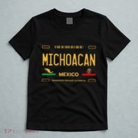Michoacan Mexico License Plate Aesthetic Michoacan T-Shirt thumb 5