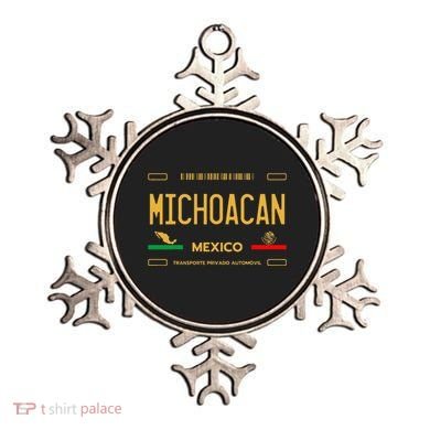 Michoacan Mexico License Plate Aesthetic Michoacan Ornament