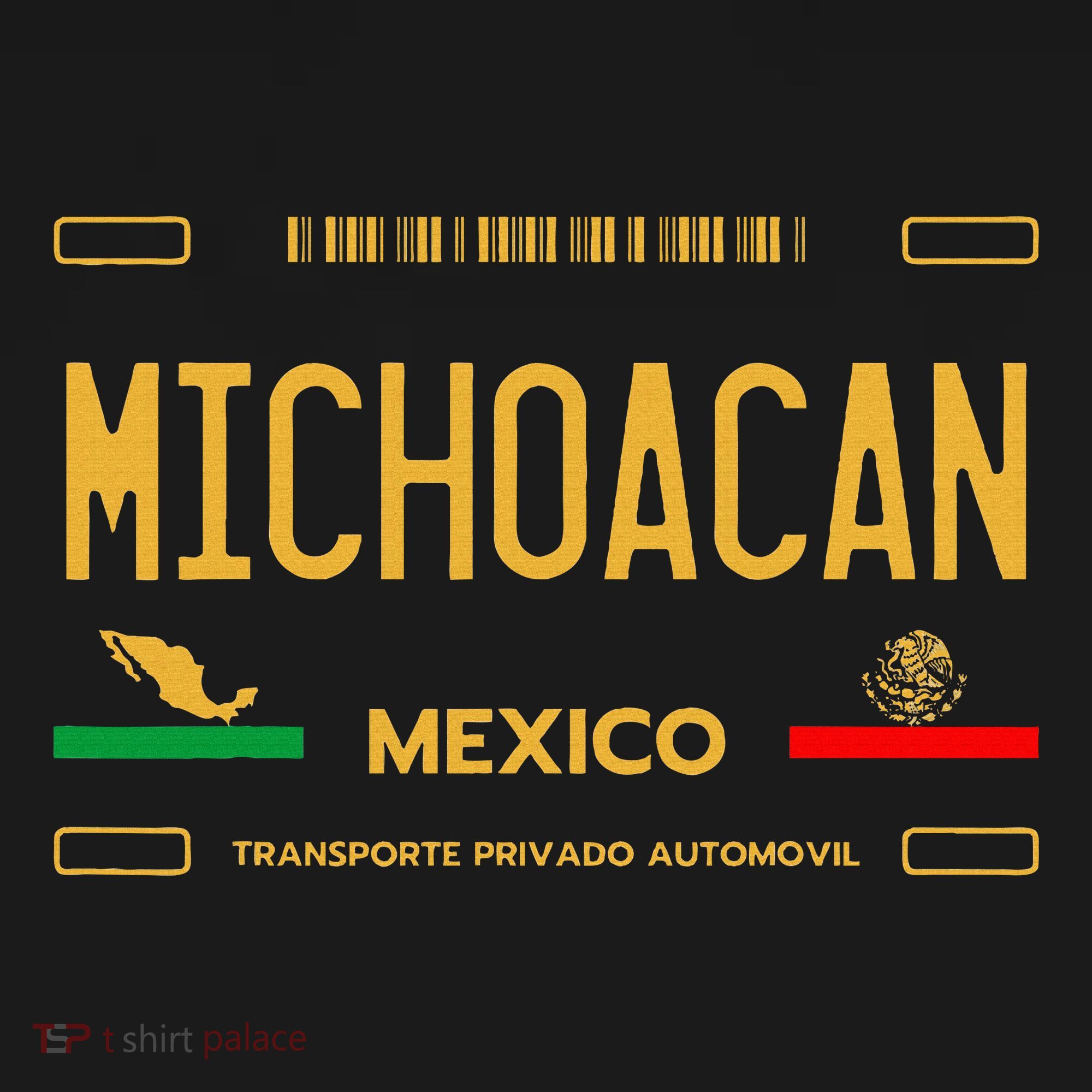 Michoacan Mexico License Plate Aesthetic Michoacan Kids Hoodie