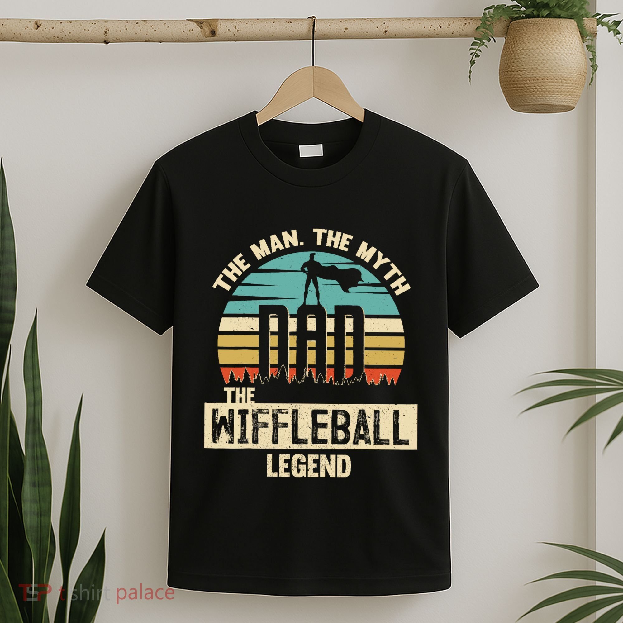Man Myth Legend Dad Wiffleball Amazing Player T-Shirt