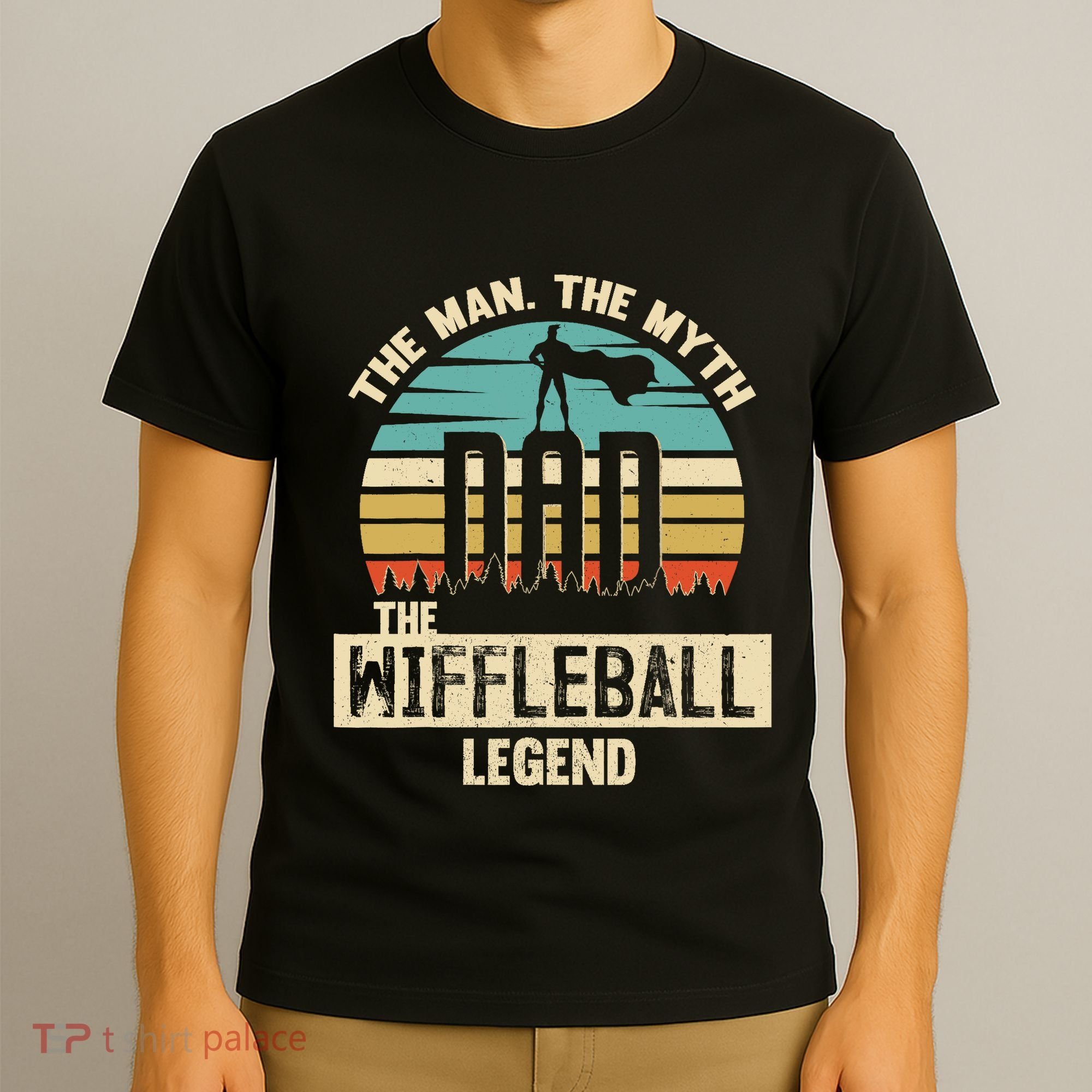 Man Myth Legend Dad Wiffleball Amazing Player T-Shirt