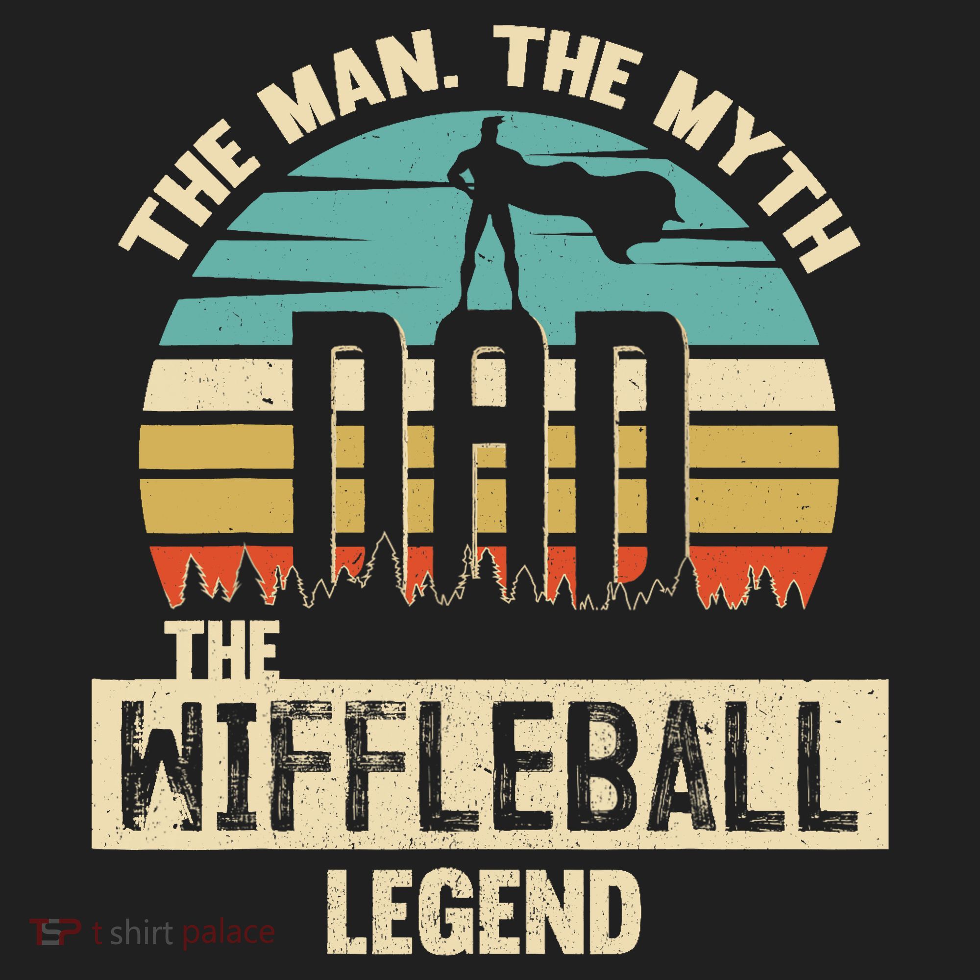 Man Myth Legend Dad Wiffleball Amazing Player Beanie