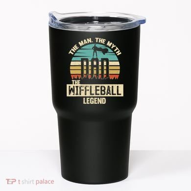Man Myth Legend Dad Wiffleball Amazing Player Tumbler