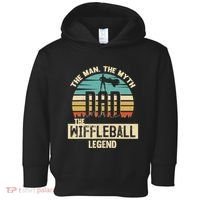 Man Myth Legend Dad Wiffleball Amazing Player Toddler Hoodie thumb 0