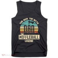 Man Myth Legend Dad Wiffleball Amazing Player Tank Top thumb 0