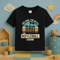 Man Myth Legend Dad Wiffleball Amazing Player Toddler T-Shirt thumb 3