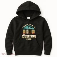 Man Myth Legend Dad Wiffleball Amazing Player Kids Hoodie thumb 0
