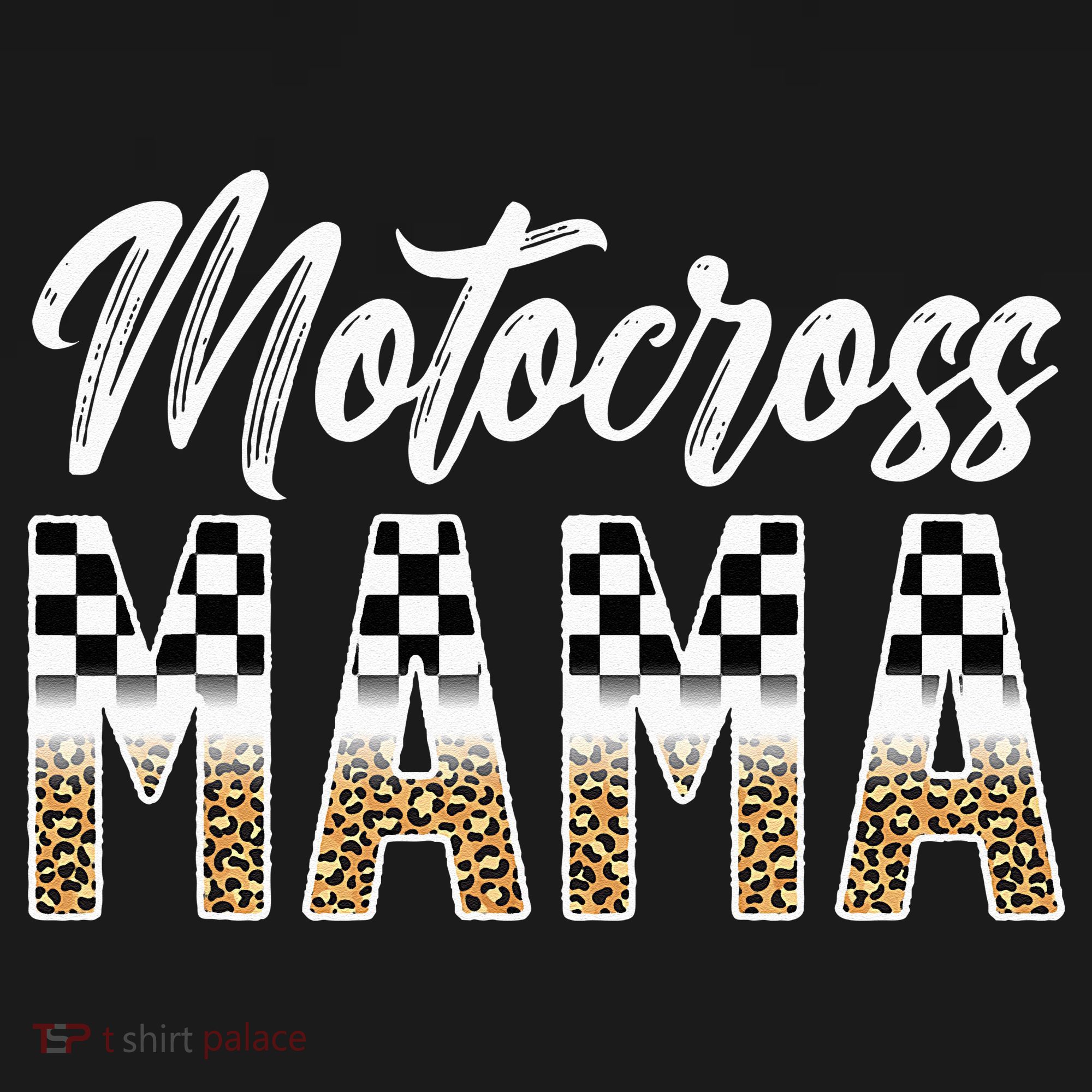 Motocross Mama Leopard Motocross Rider Mom Moto Mom Coaster