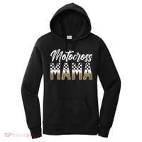 Motocross Mama Leopard Motocross Rider Mom Moto Mom Women's Hoodie thumb 0