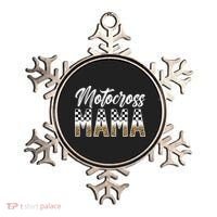 Motocross Mama Leopard Motocross Rider Mom Moto Mom Ornament thumb 0