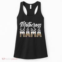 Motocross Mama Leopard Motocross Rider Mom Moto Mom Women's Tank Top thumb 0