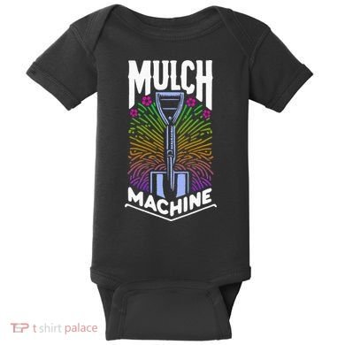 Mulch Machine Baby Bodysuit