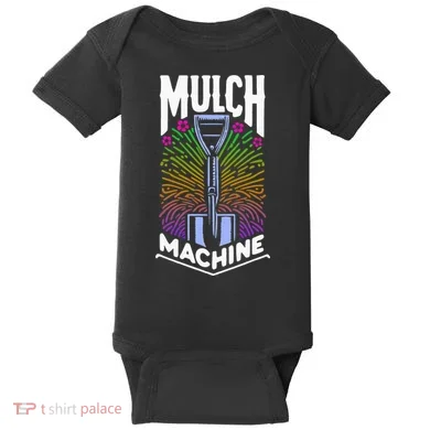 Mulch Machine Baby Bodysuit