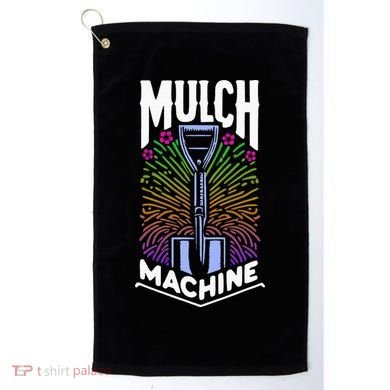 Mulch Machine Golf Towel