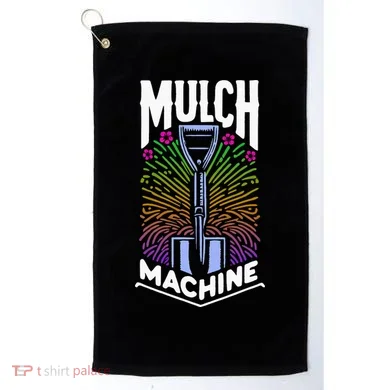 Mulch Machine Golf Towel
