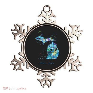 Michigan Map Ornament