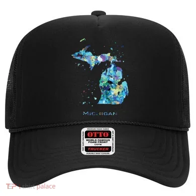 Michigan Map Hat