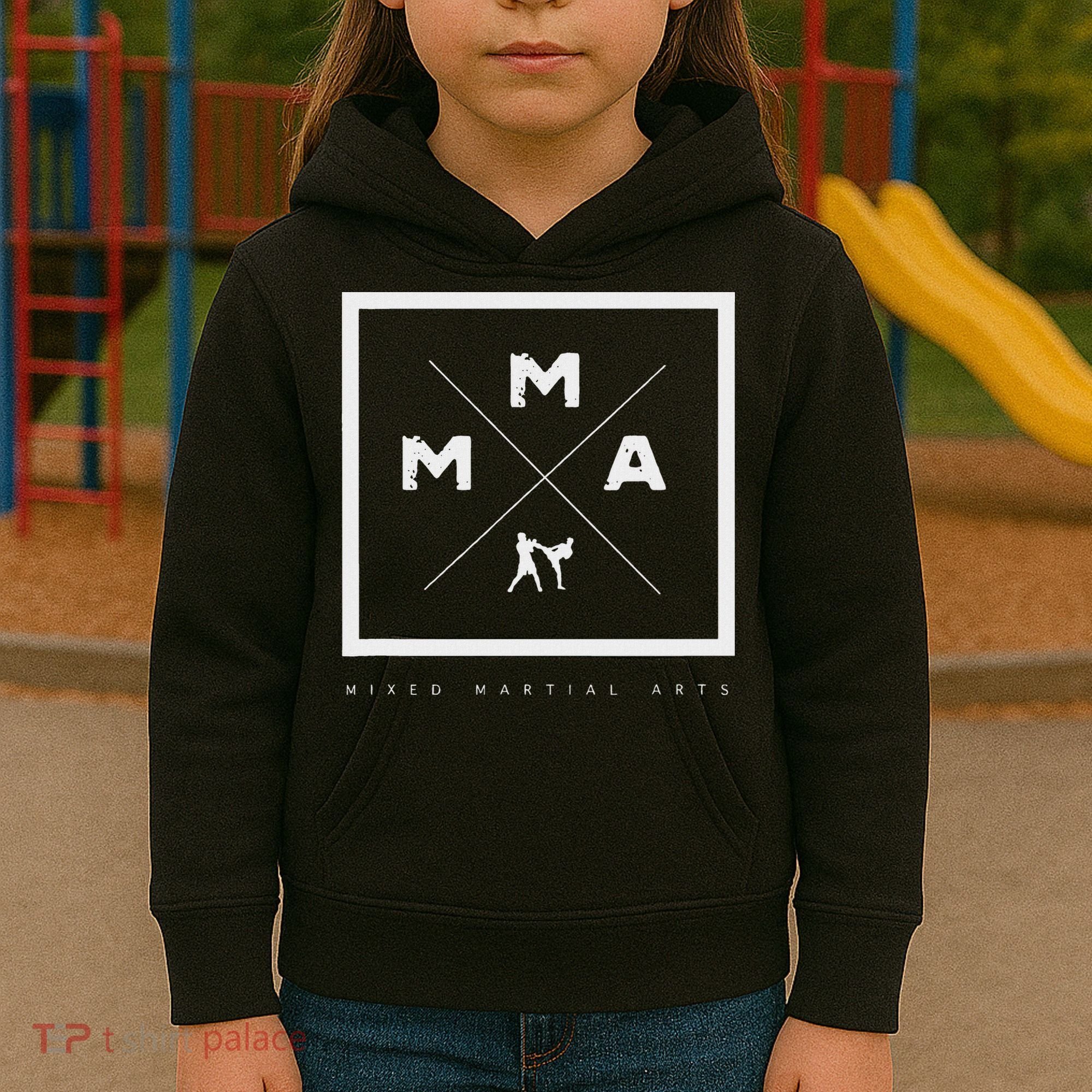 Mma Mixed Martial Arts Kids Hoodie