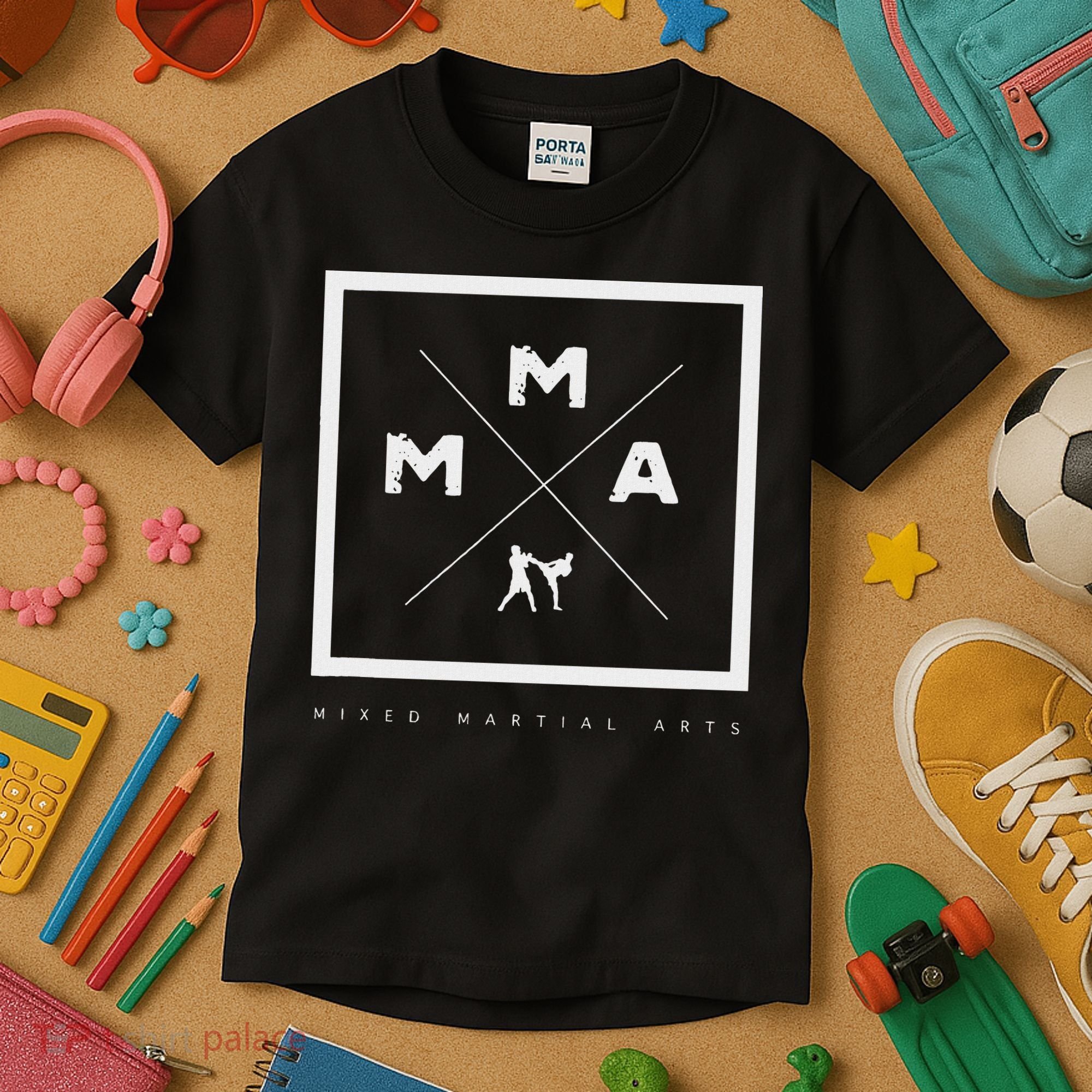 Mma Mixed Martial Arts Kids T-Shirt