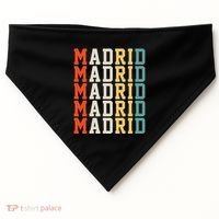 Madrid Madrid Madrid Madrid Madrid USA-Made Doggie Bandana thumb 0