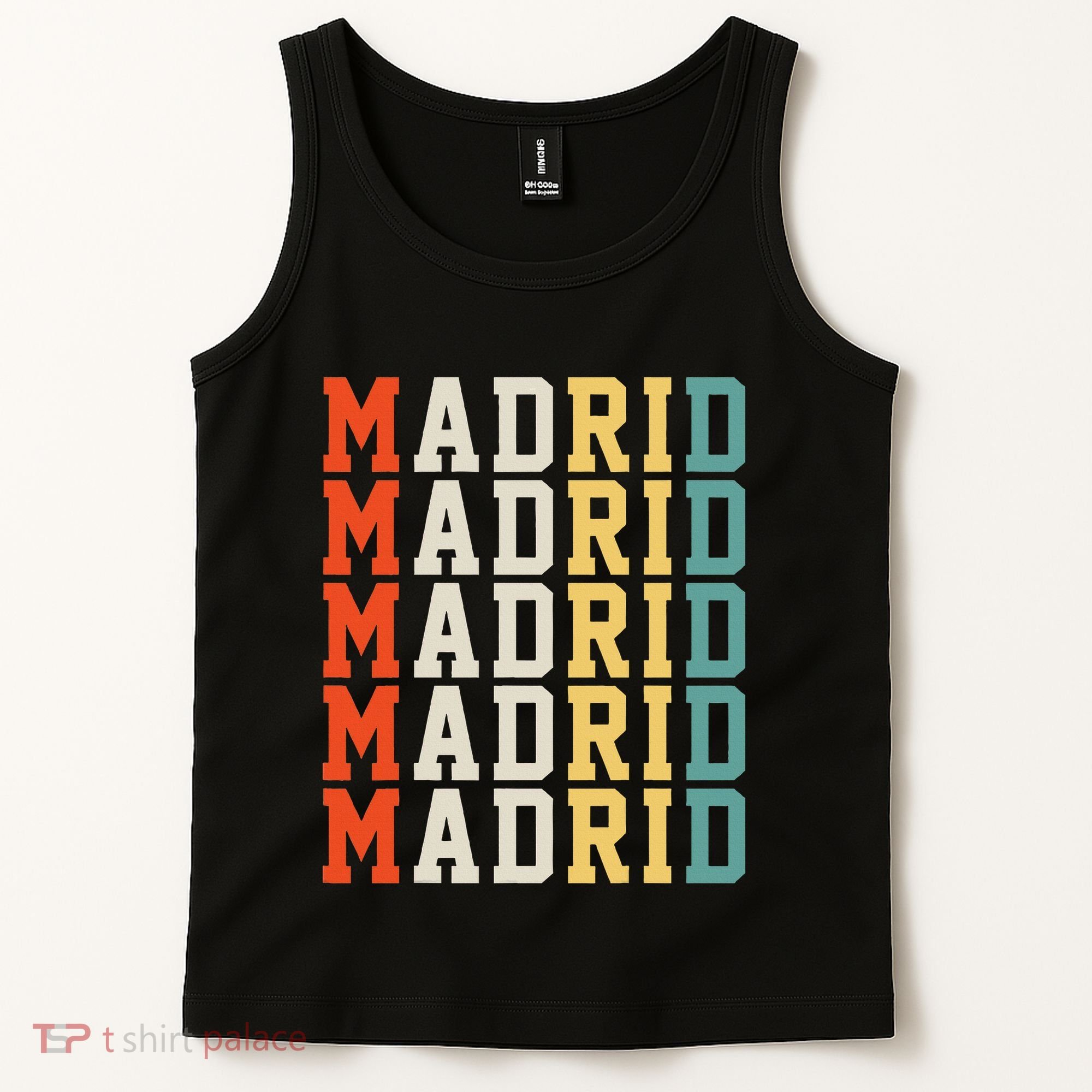 Madrid Madrid Madrid Madrid Madrid Tank Top