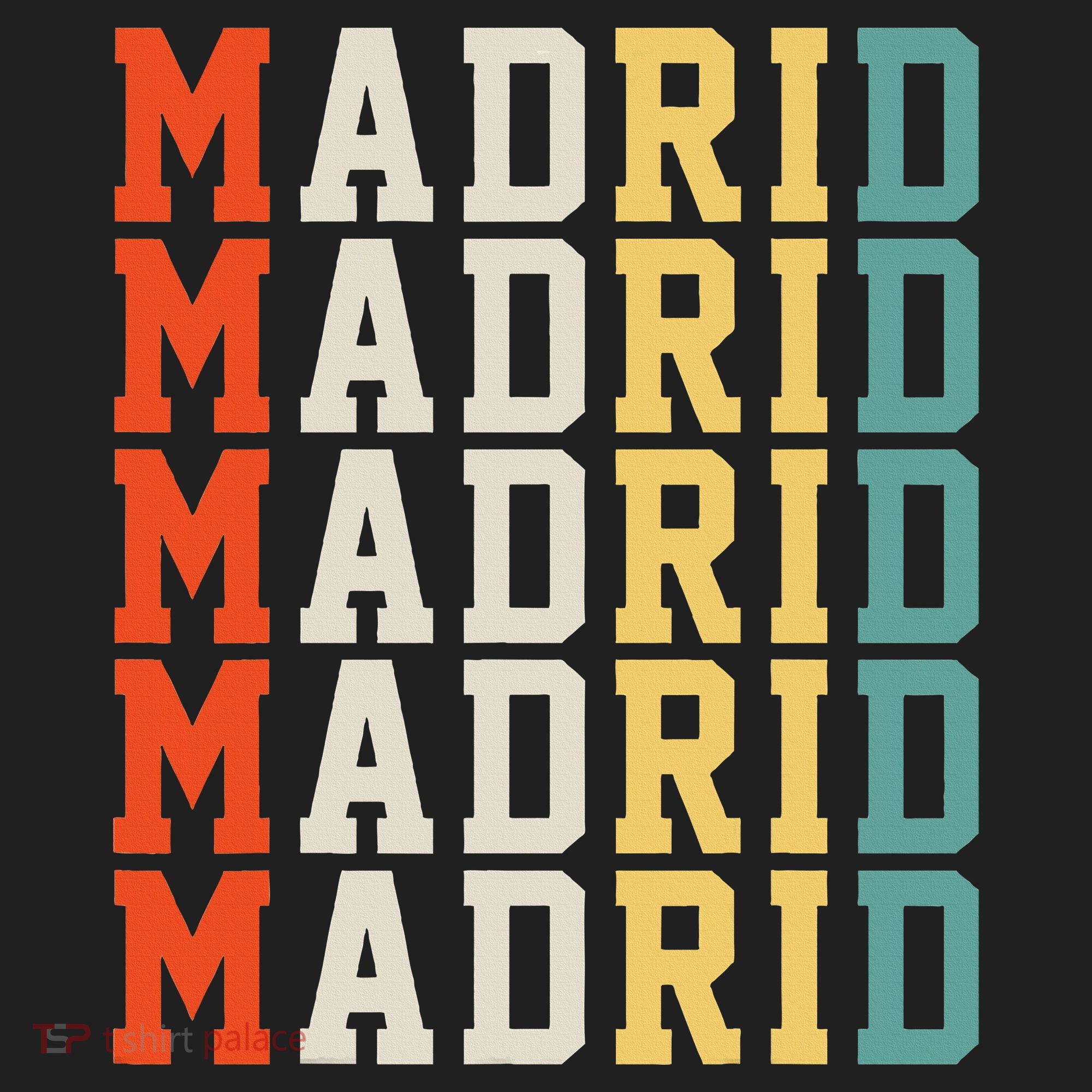 Madrid Madrid Madrid Madrid Madrid Golf Towel