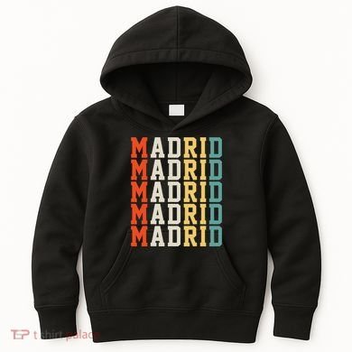Madrid Madrid Madrid Madrid Madrid Kids Hoodie