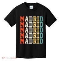 Madrid Madrid Madrid Madrid Madrid Kids T-Shirt thumb 0