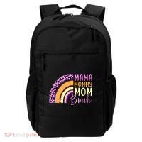 Mama Mommy Mom Bruh Cute Rainbow Backpack thumb 0
