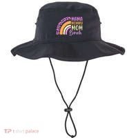 Mama Mommy Mom Bruh Cute Rainbow Bucket Hat thumb 0