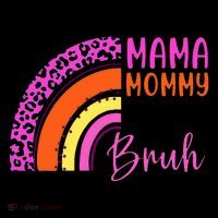 Mama Mommy Mom Bruh Cute Rainbow Coffee Mug thumb 5