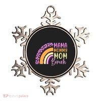Mama Mommy Mom Bruh Cute Rainbow Ornament thumb 0