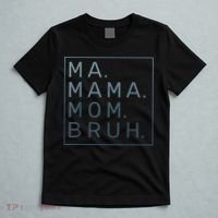 Ma Mama Mom Bruh Green Quote Mother T-Shirt thumb 5