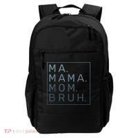 Ma Mama Mom Bruh Green Quote Mother Backpack thumb 0