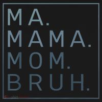 Ma Mama Mom Bruh Green Quote Mother Women's Hoodie thumb 2