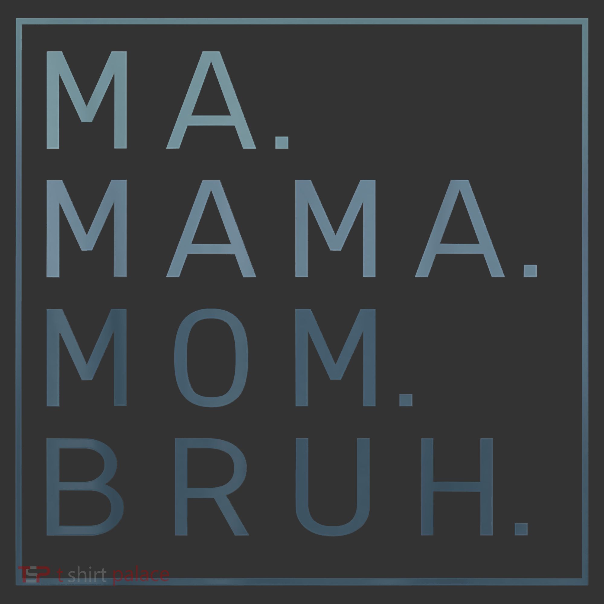Ma Mama Mom Bruh Green Quote Mother Ornament