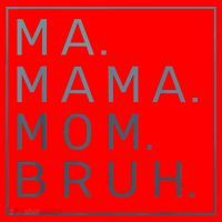 Ma Mama Mom Bruh Green Quote Mother Santa Hat thumb 1