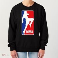 Mma Mixed Martial Arts Retro Fighting Fan Logo Women's Sweatshirt thumb 0