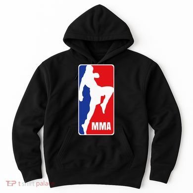 Mma Mixed Martial Arts Retro Fighting Fan Logo Hoodie