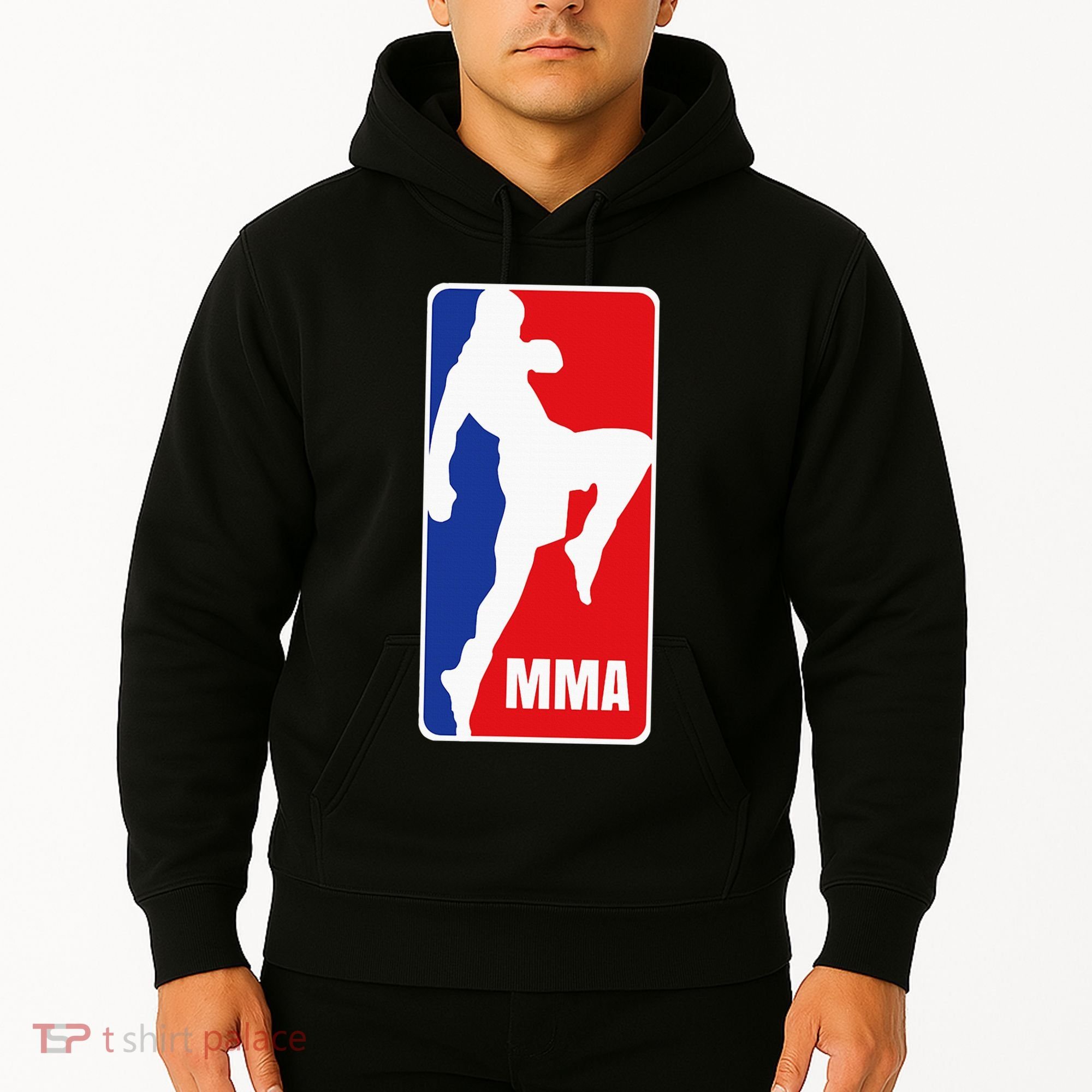 Mma Mixed Martial Arts Retro Fighting Fan Logo Hoodie