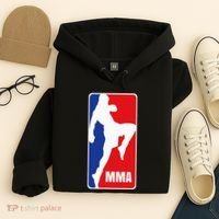 Mma Mixed Martial Arts Retro Fighting Fan Logo Hoodie thumb 4