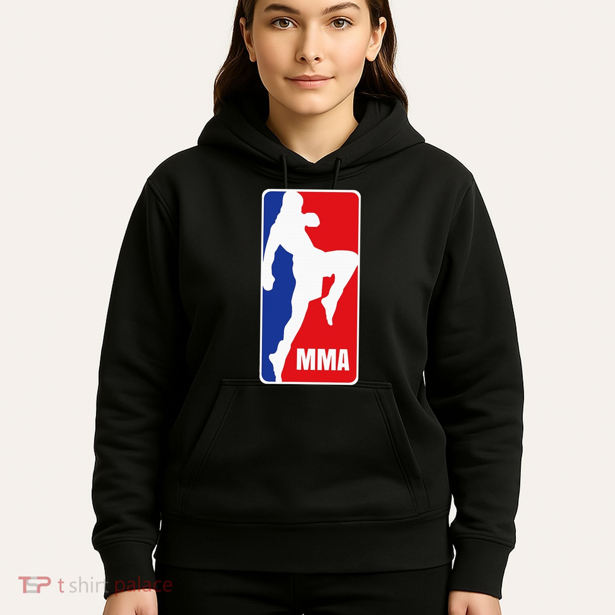 Mma Mixed Martial Arts Retro Fighting Fan Logo Hoodie