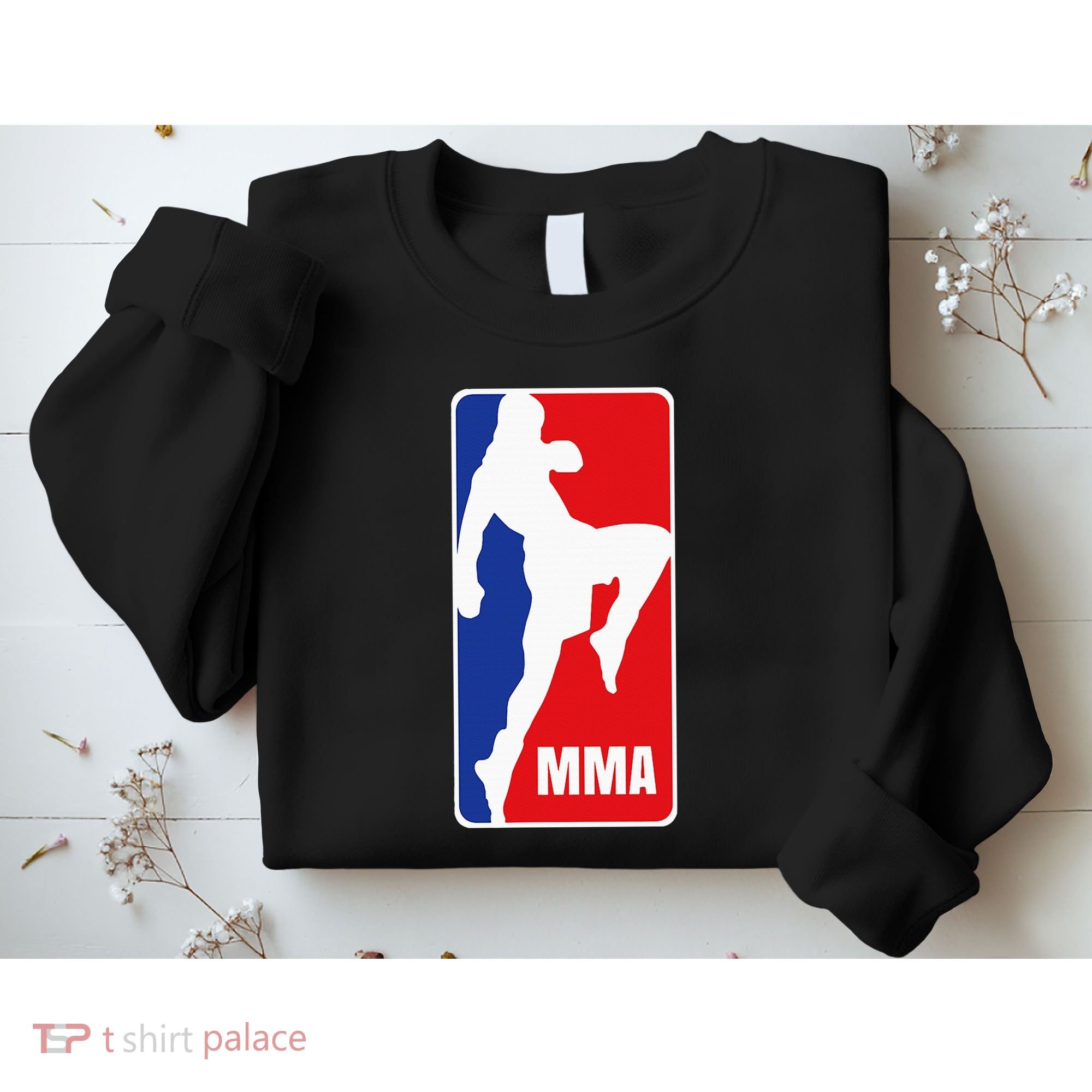 Mma Mixed Martial Arts Retro Fighting Fan Logo Sweatshirt