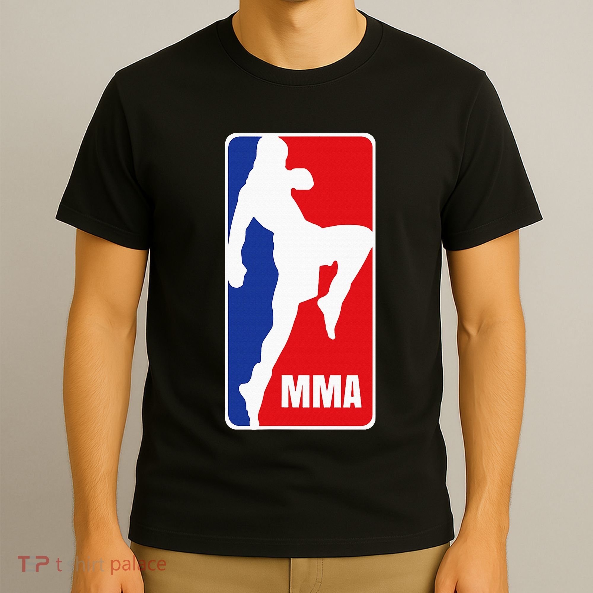 Mma Mixed Martial Arts Retro Fighting Fan Logo T-Shirt